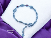 Silver Ladies Fancy Bracelet