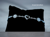 Silver Ladies Fancy Bracelet