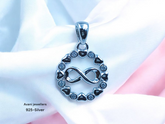 Silver Ladies Fancy Pendant