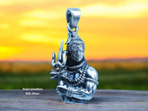 Silver God Pendant