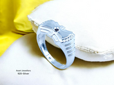 Silver Gents Plain Ring