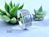 Silver Gents Fancy Rings