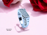 Silver Gents Fancy Rings
