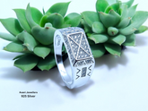 Silver Gents Fancy Rings