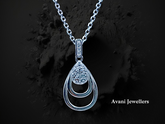 Silver Fancy Chain Pendant