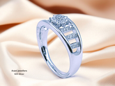 Silver Ladies Fancy Ring
