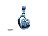 Silver Love Pendant