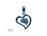 Silver Love Pendant