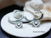 Silver Italian Fancy Earrings