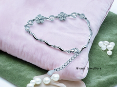 Silver Ladies Fancy Bracelet