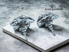 Silver Fancy Studs