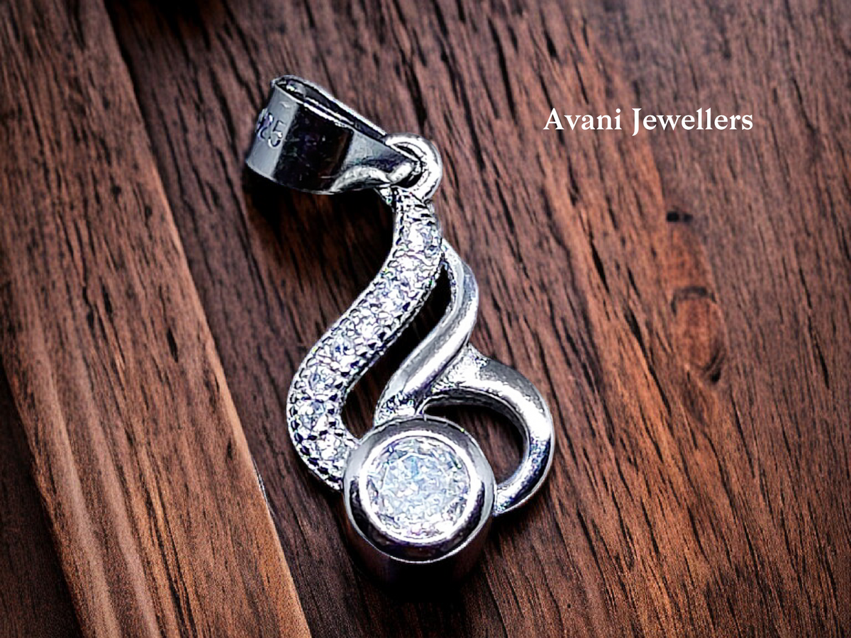 Silver Ladies Fancy Pendant