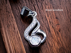 Silver Ladies Fancy Pendant