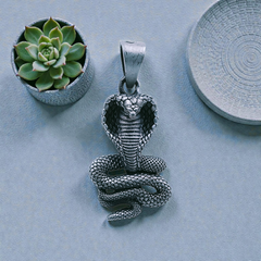 Silver God Pendant