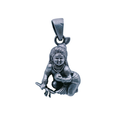 Silver God Pendant