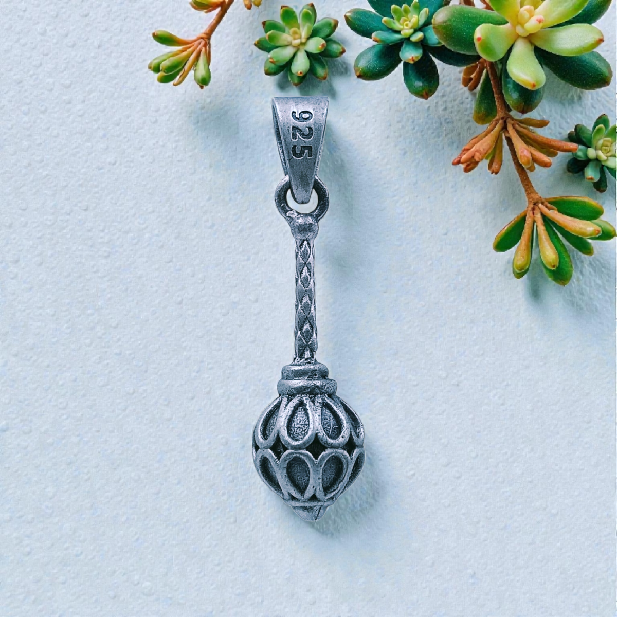 Silver God Pendant