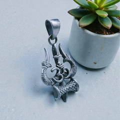 Silver God Pendant