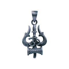 Silver God Pendant