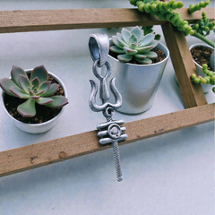 Silver God Pendant