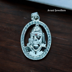 Silver God Pendant