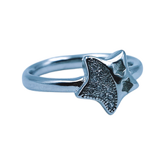 Silver Ladies Fancy Ring