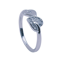 Silver Ladies Fancy Ring