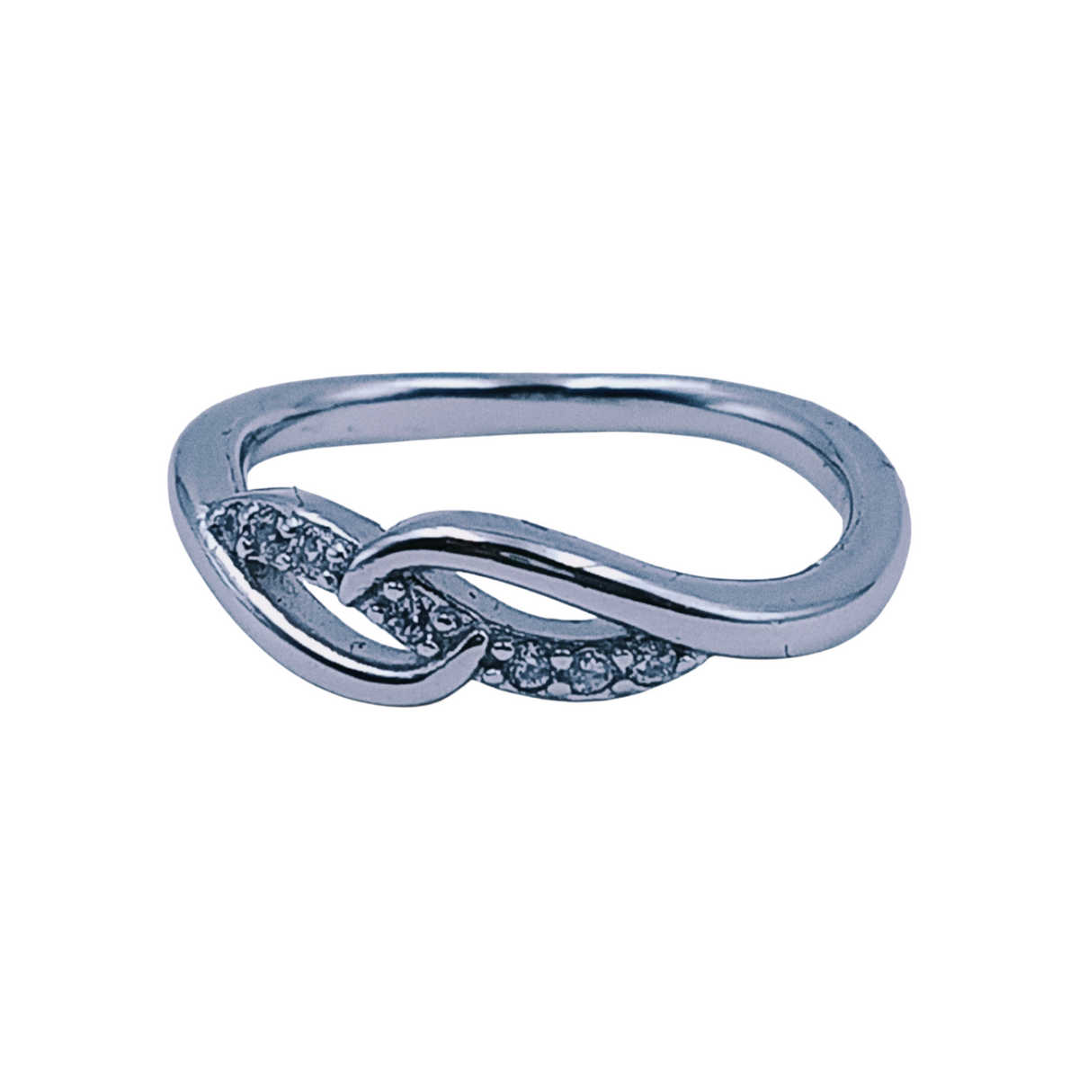 Silver Ladies Fancy Ring