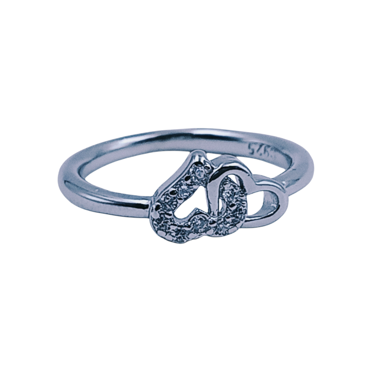 Silver Ladies Fancy Ring