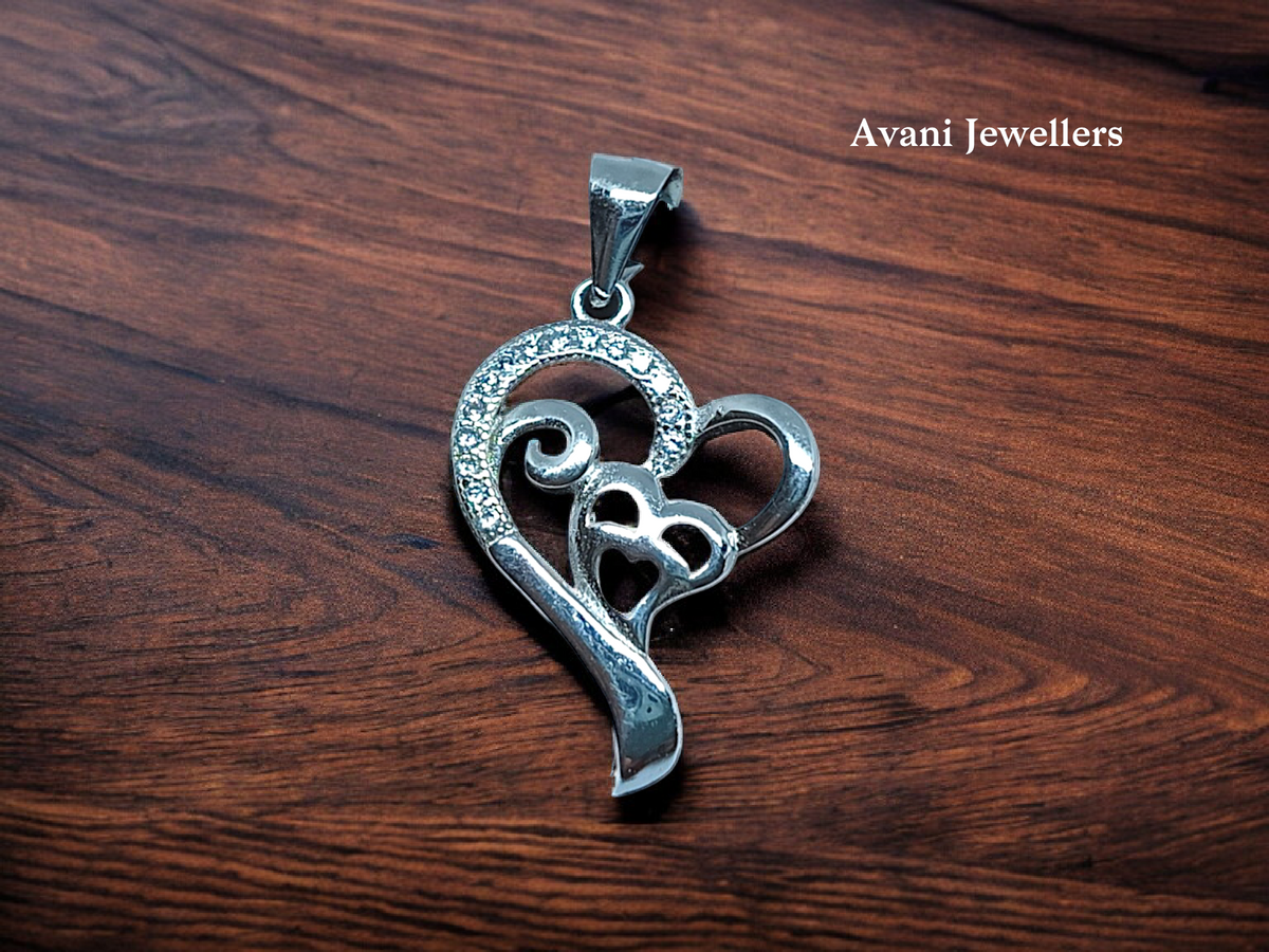 Silver Love Pendant