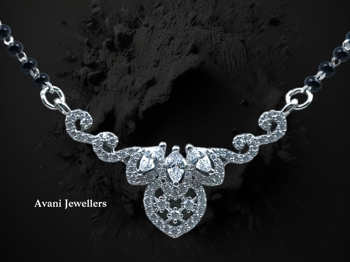 Silver Fancy Mangalsutra