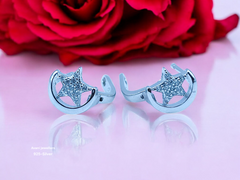 Silver Italian Fancy Earrings