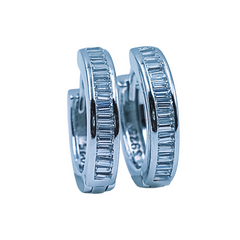 Silver Italian Fancy Earrings