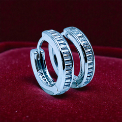 Silver Italian Fancy Earrings