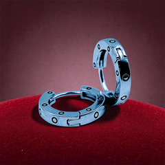 Silver Italian Fancy Earrings