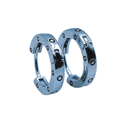 Silver Italian Fancy Earrings