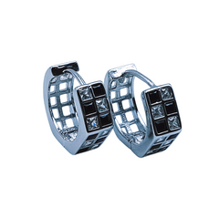 Silver Italian Fancy Earrings