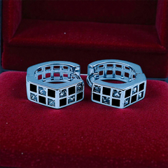 Silver Italian Fancy Earrings