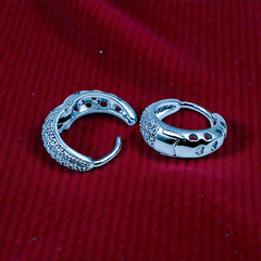 Silver Italian Fancy Earrings