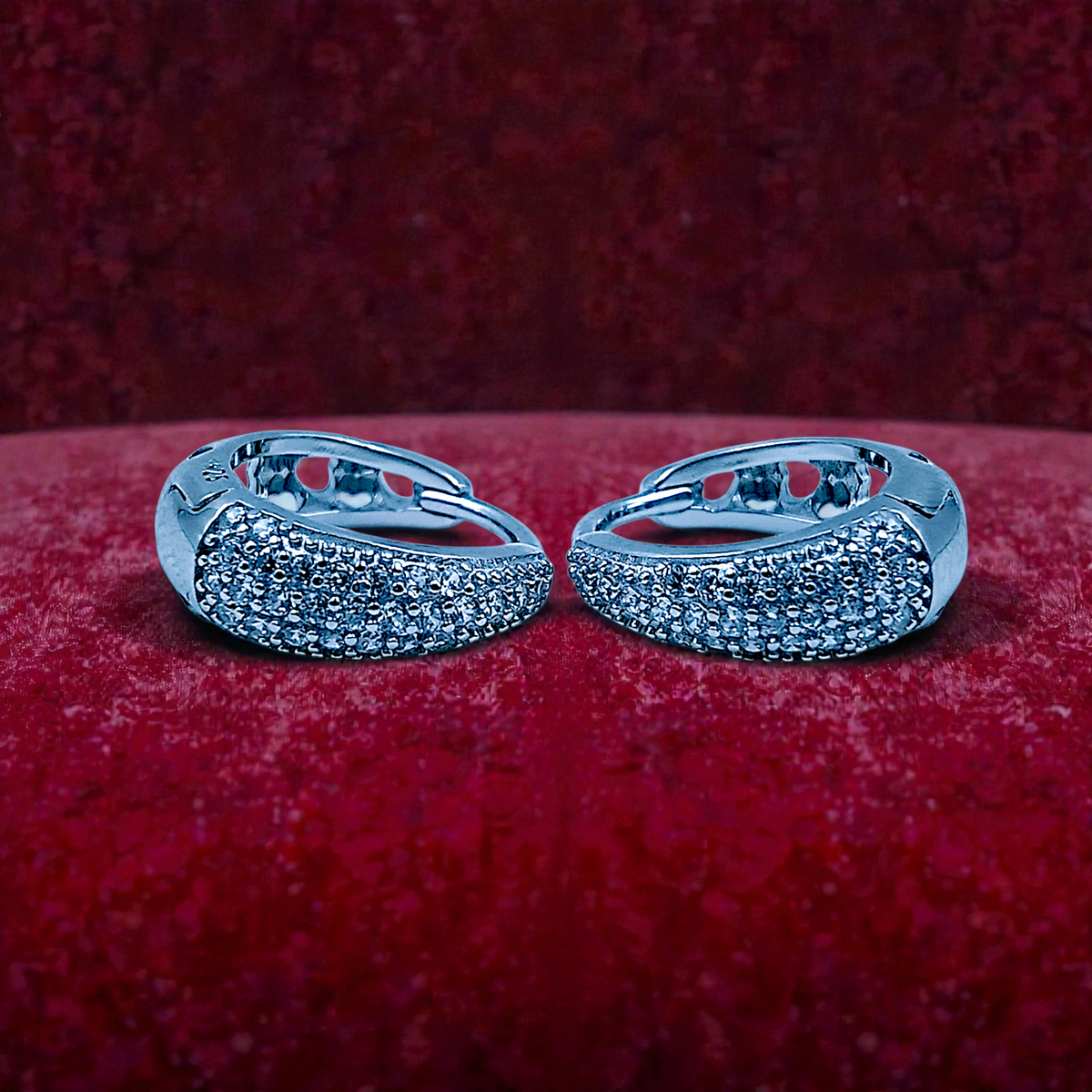 Silver Italian Fancy Earrings